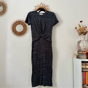 Urban Outfitters Twist Front Midi Dress